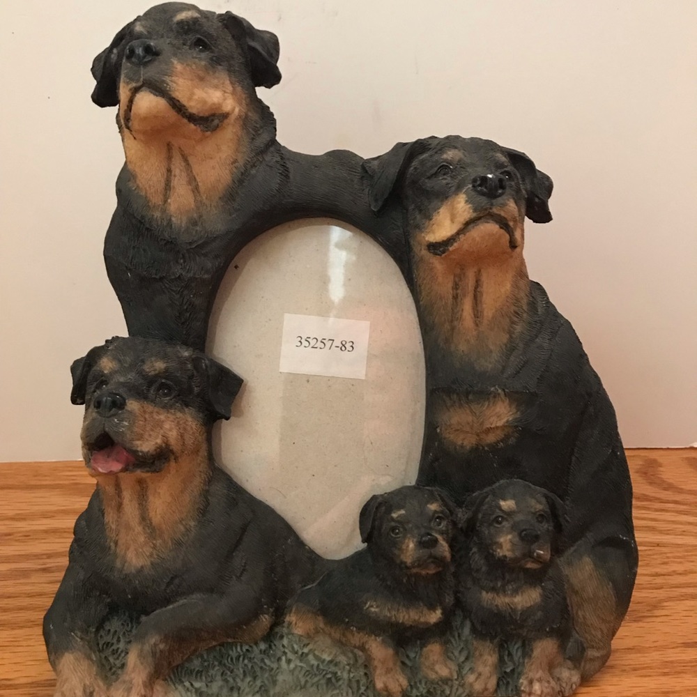 Rottweiler Dog Picture Frame